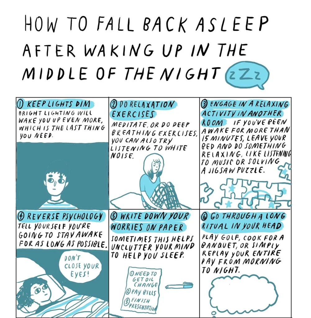 How To Fall Asleep Again After Waking Up