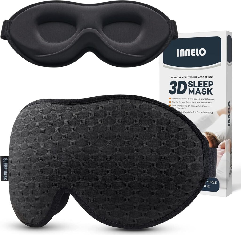 INNELO 3D Contoured Sleep Mask Review