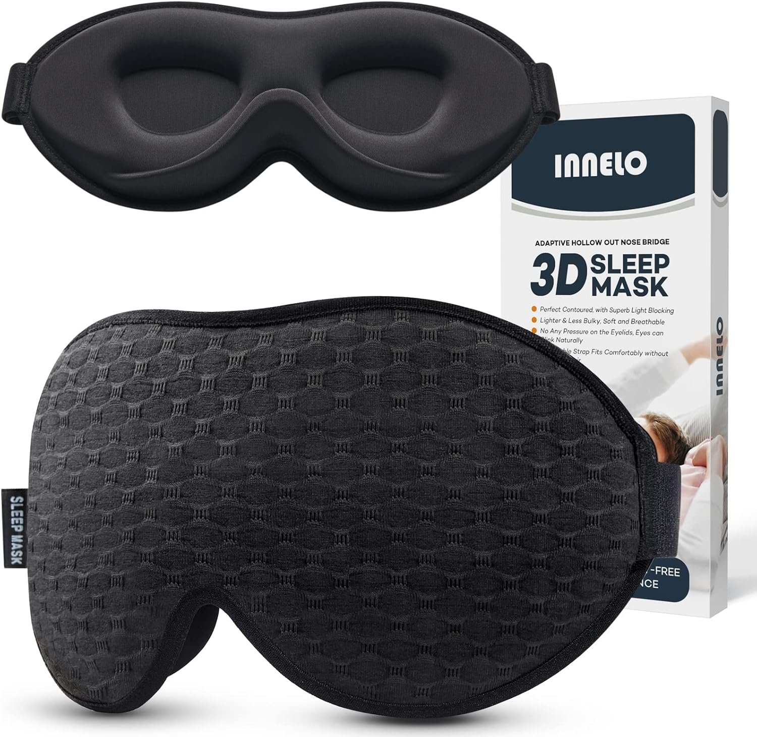 INNELO 3D Contoured Sleep Mask Review