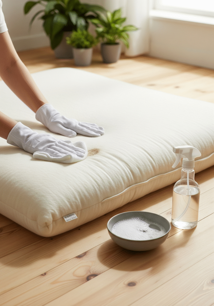 Wool mattress maintenance