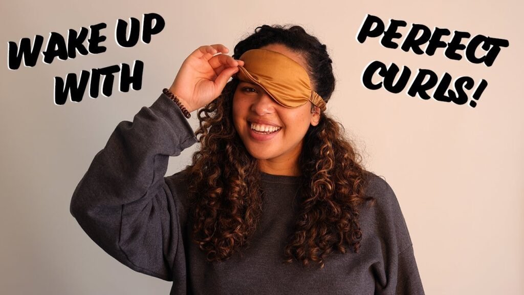 How To Sleep With Wet Curls