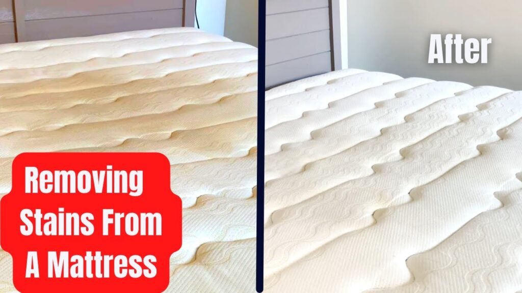 How To Clean A Badly Stained Mattress?