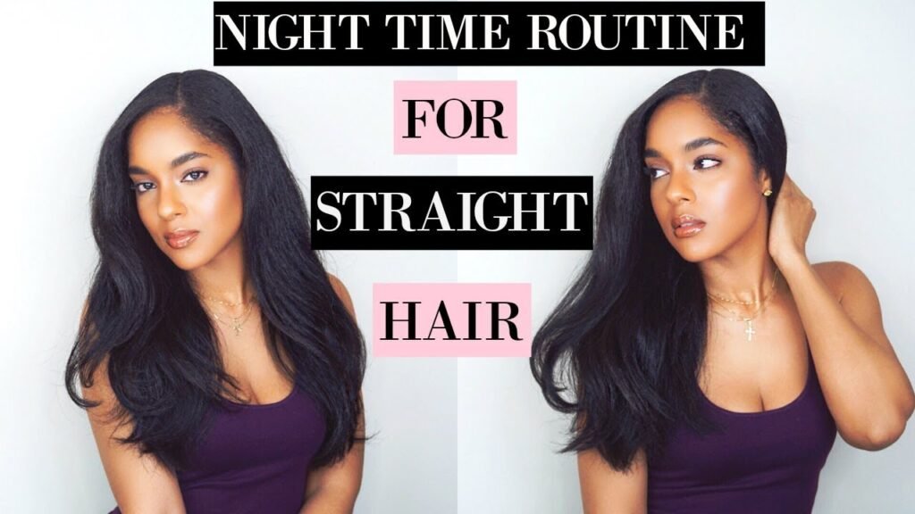 How To Sleep With Straightened Hair