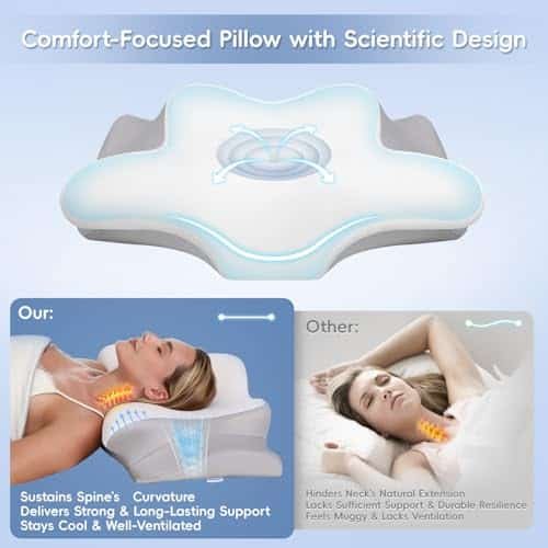 Best Pillow For Sidesleepers With Neck & Shoulder Pain