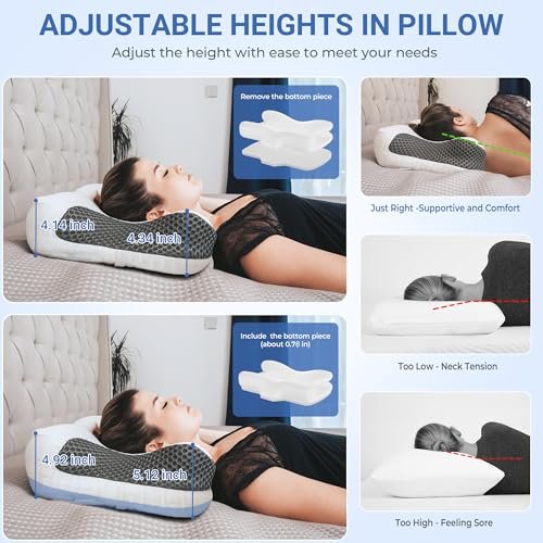 Elviros Cervical Neck CPAP Pillow Vs Neck Pain Relief