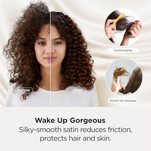 Bedsure Satin Pillowcase 2 Pack Similar To Silk Pillow