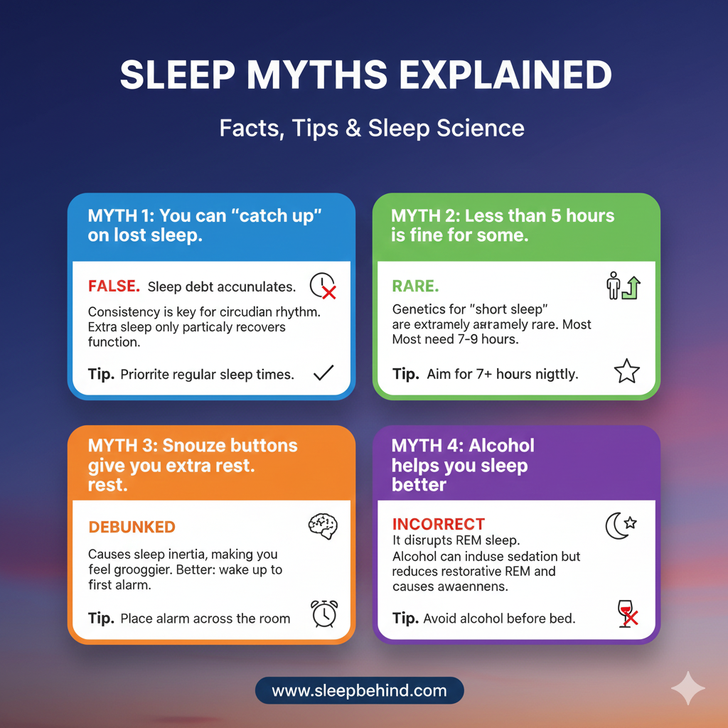 Sleep Myths Explained