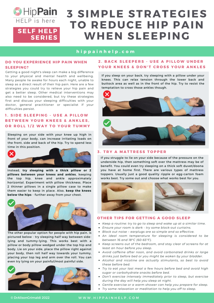 How To Sleep On Your Back Without Pain