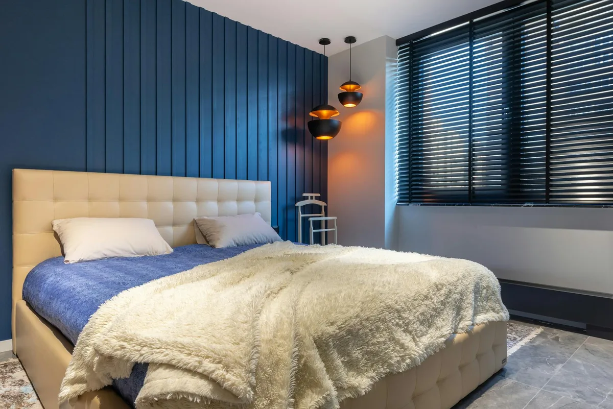 Blackout curtains installation
