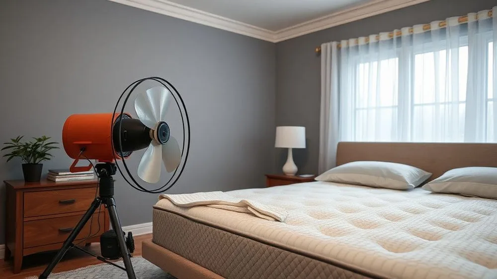 Mattress air drying